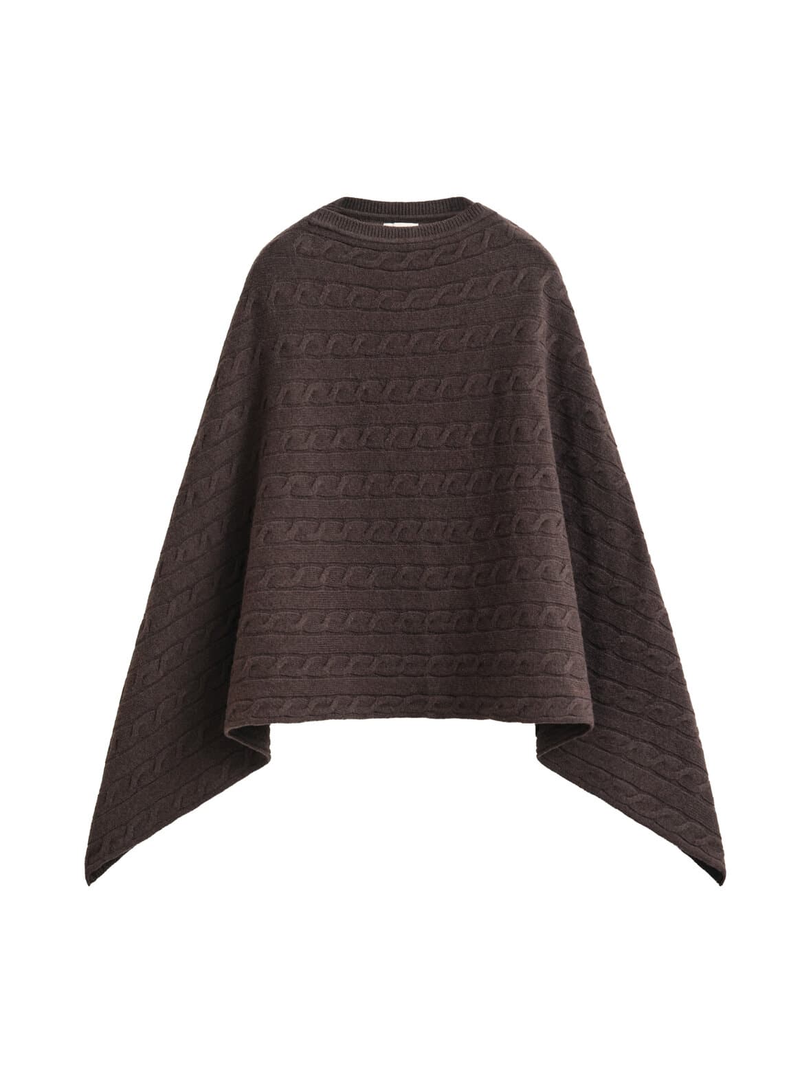Palmikkoneuleponcho – GANT