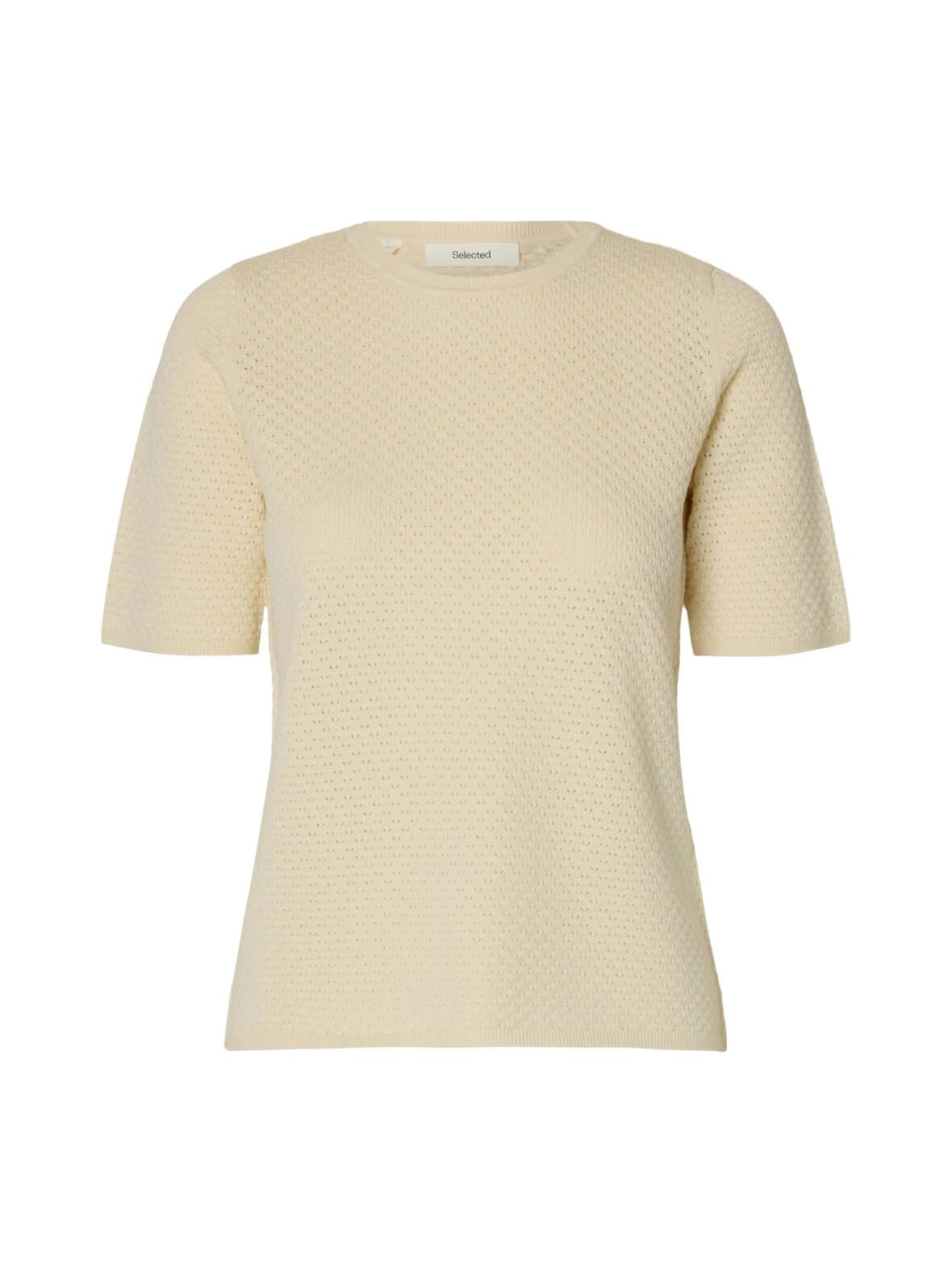 Slfhelle new 2/4 o-neck -neule – SELECTED