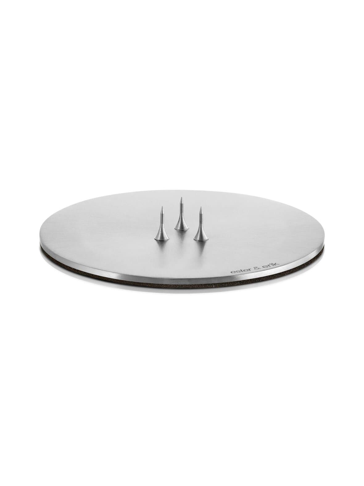 Candle plate small -kynttilänjalka 9 cm – ester & erik