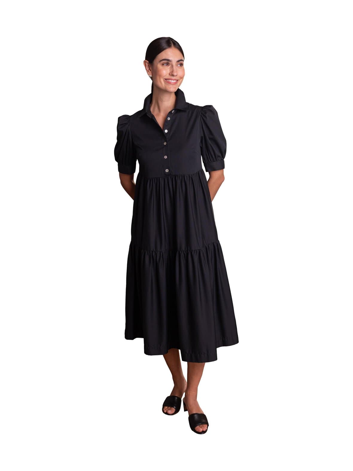 Short puff sleeve -mekko – Original Story