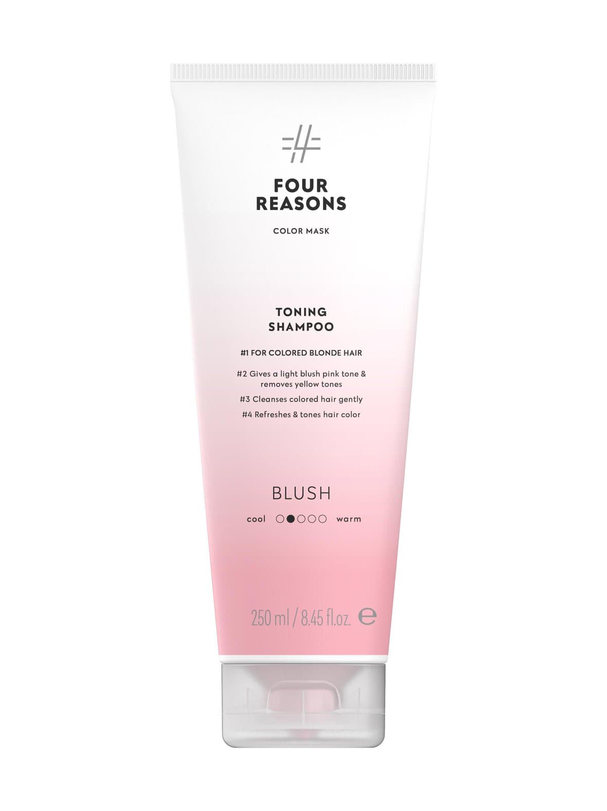 Toning shampoo blush -sävyttävä shampoo 250 ml – Four Reasons
