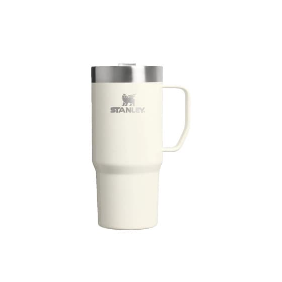 Stanley Everyday Suburban Cream Gloss termosmuki kahvalla – 470 ml, kermainen – Stanley