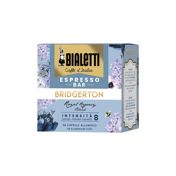 Bialetti Bridgerton -kahvikapselit Bialetti Gioia Plus -keittimiin, 16 kpl. – Bialetti