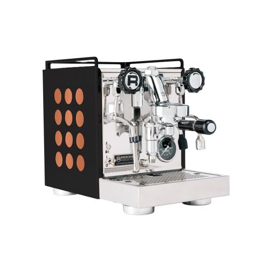 Rocket Appartamento 2.0 Black/Copper espressokone – musta/kupari – Rocket Espresso