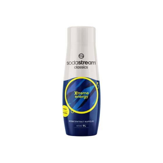 Siirappi SodaStream Classics Xtreme Energy (SodaStream-hiilihapotuslaitteille), 440 ml – SodaStream