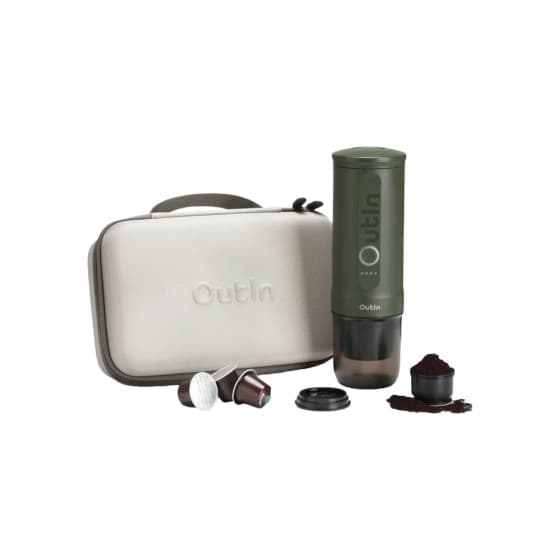 OutIn Traveler Espresso Forest Green lahjapakkaus – vihreä – OutIn
