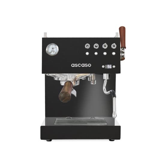 Ascaso Steel Duo Plus Black&Wood espressokeitin – puoliammattimainen, musta – Ascaso
