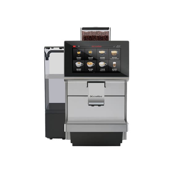 Dr. Coffee M12 Big Plus kahviautomaatti työpaikalle - hopea/musta – Dr. Coffee