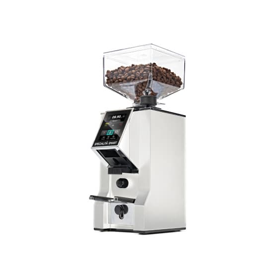 Eureka Mignon Specialità SMART 16CR espresso-kahvimylly – valkoinen, käytetty – Eureka