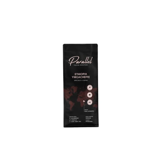 Jauhettu specialty-kahvi Parallel Ethiopia Yirgacheffe, 200 g – Parallel
