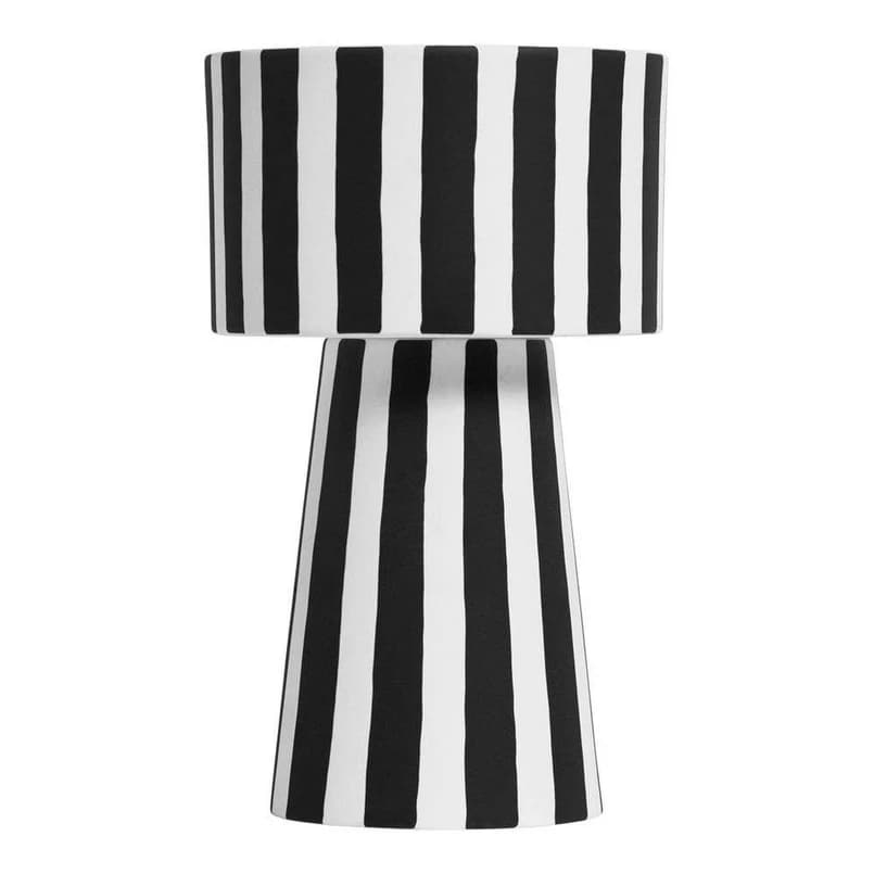OYOY Living Design - Toppu Kasvi Ruukku Large White/Black – OYOY Living Design