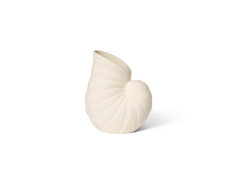 ferm LIVING - Shell Vase Off-White – ferm LIVING