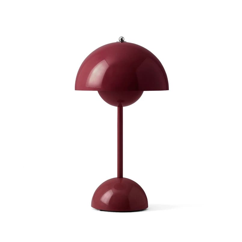 &Tradition - Flowerpot VP9 LED-akkukäyttöinen pöytävalaisin, violetti – &Tradition