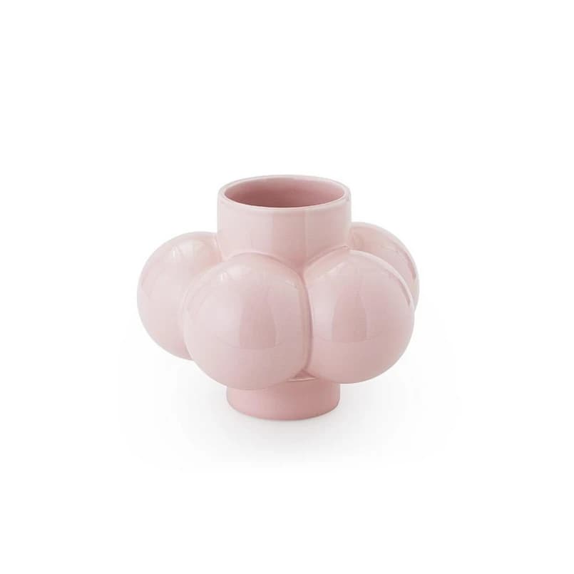 Normann Copenhagen - Maljakko koriste-esine B4 Bubbles, vaaleanpunainen, korkeus 17 cm, keraaminen - – Normann Copenhagen