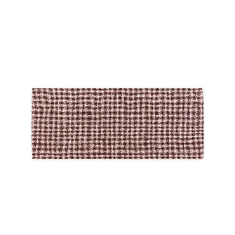Normann Copenhagen - Flick Matto 80x200 Off-White/Burgundy – Normann Copenhagen