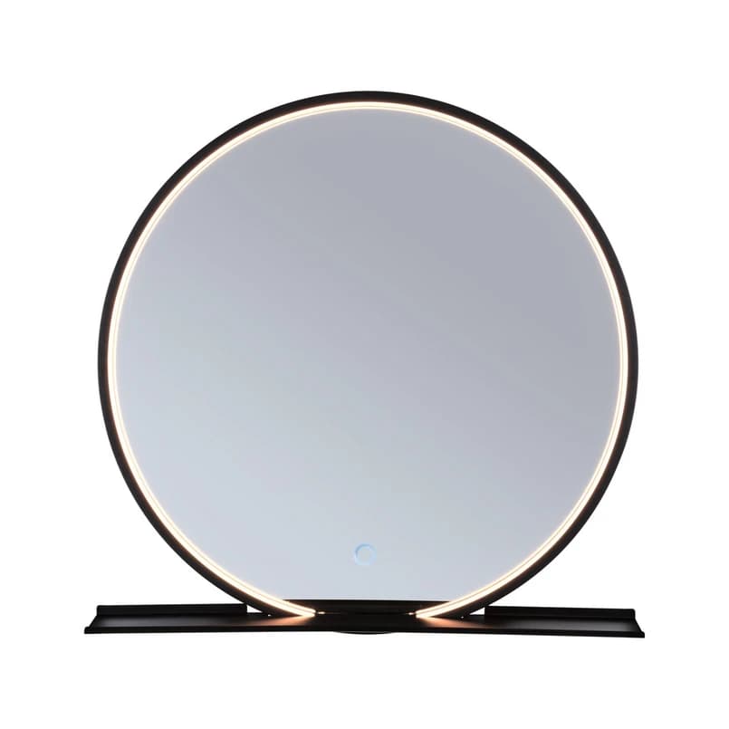 Paulmann - Miro LED-valaistu peili TW IP44 Amb. Mirror/Matt Black – Paulmann