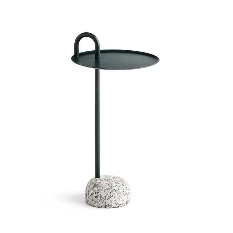 HAY - Bowler sivupöytä, tummanvihreä, korkeus 70,5 cm, graniitti – HAY