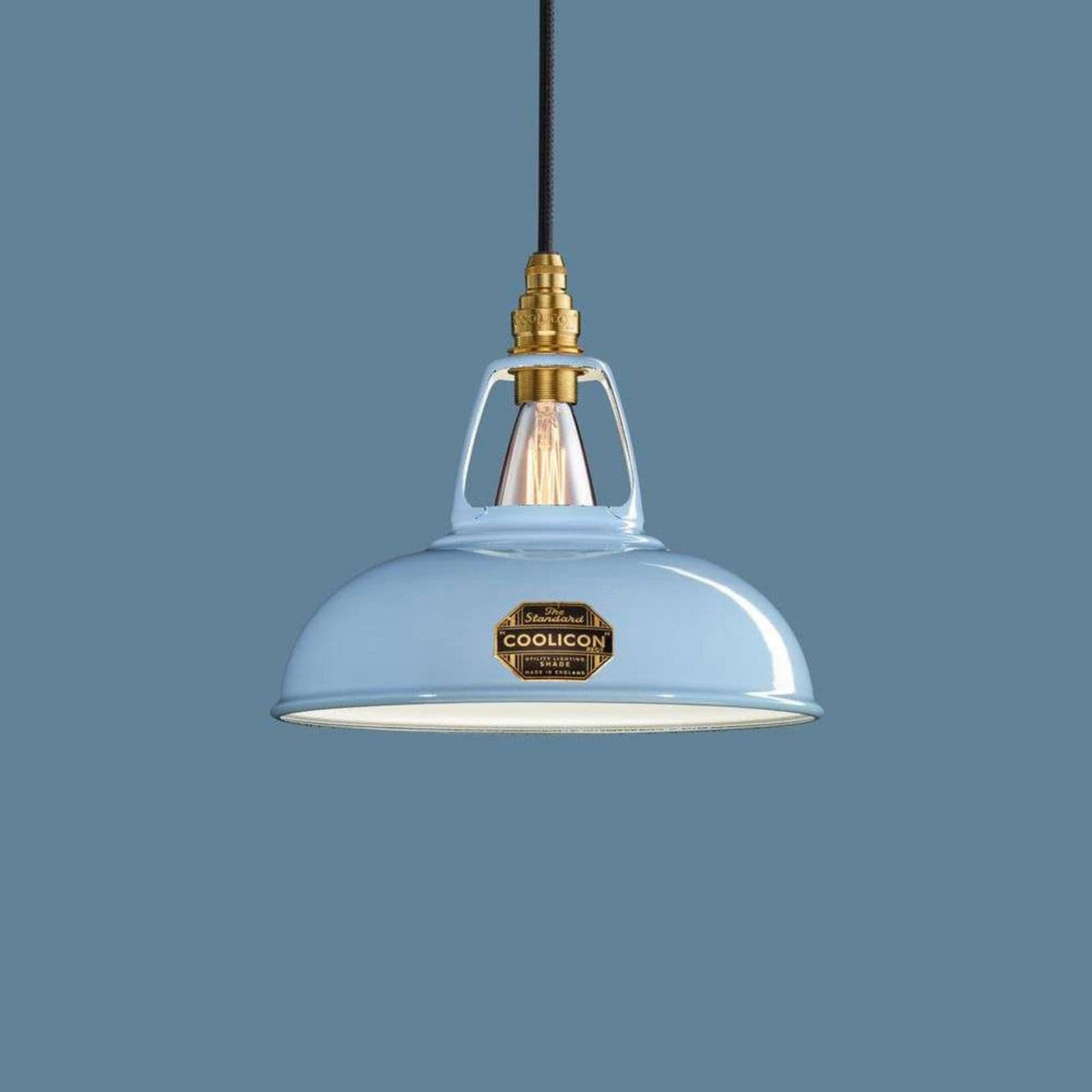 Alkuperäinen 1933-mallinen riippuvalaisin Pale Blue Coolicon - Olohuone - Design - Metalli – Coolicon