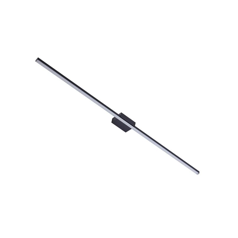 Lucande - Kivana LED Seinävalaisin L120 IP44 Musta – Lucande