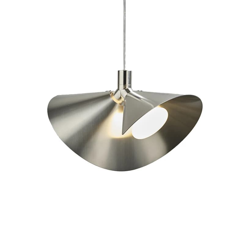 FRANDSEN - Peel Riippuvalaisin Brushed Stainless Steel – FRANDSEN