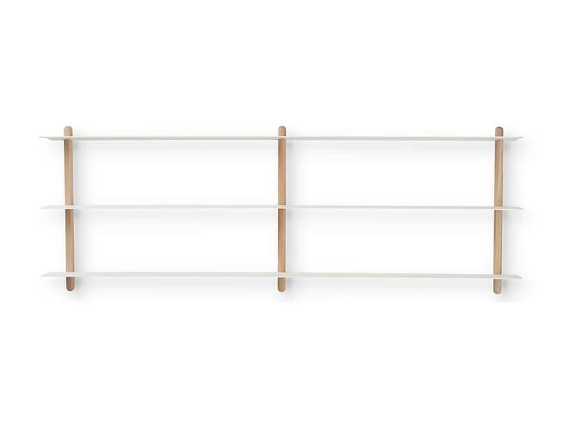 GEJST - Nivo Hylly D Vaalean Tammi/Valkoinen – GEJST