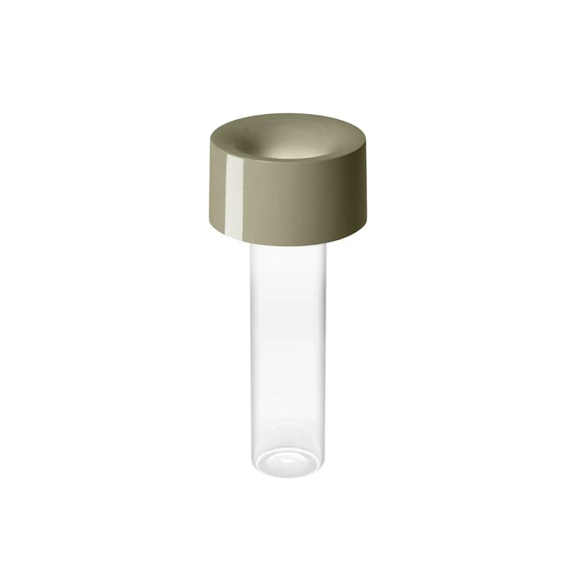 Foscarini - Fleur Portable pöytävalaisin Sage Green – Foscarini