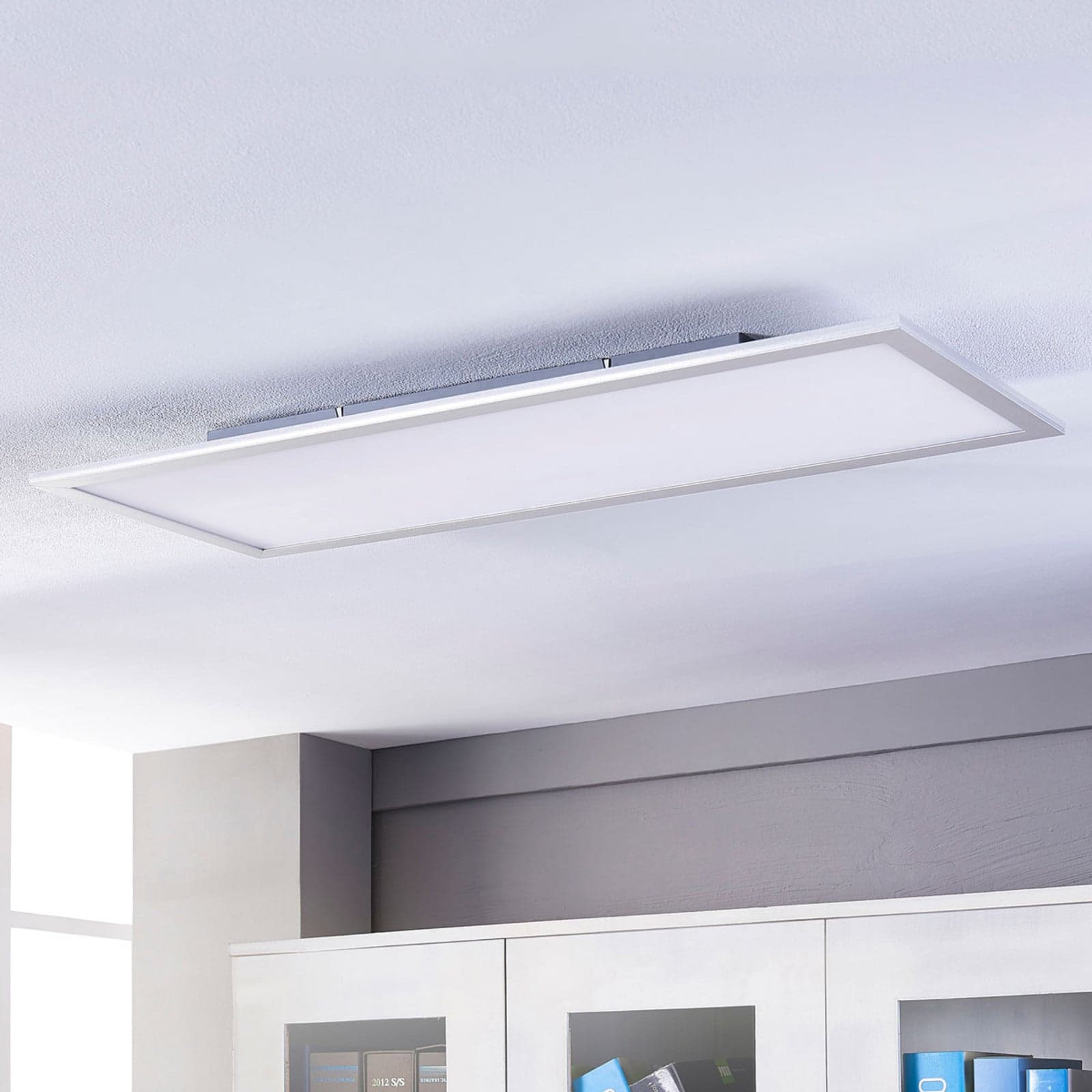 Livel LED Kattovalaisin 4.000K 120x30 White/Silver Lindby - Keittiö - Moderni - Muovi - Kulmikas – Lindby