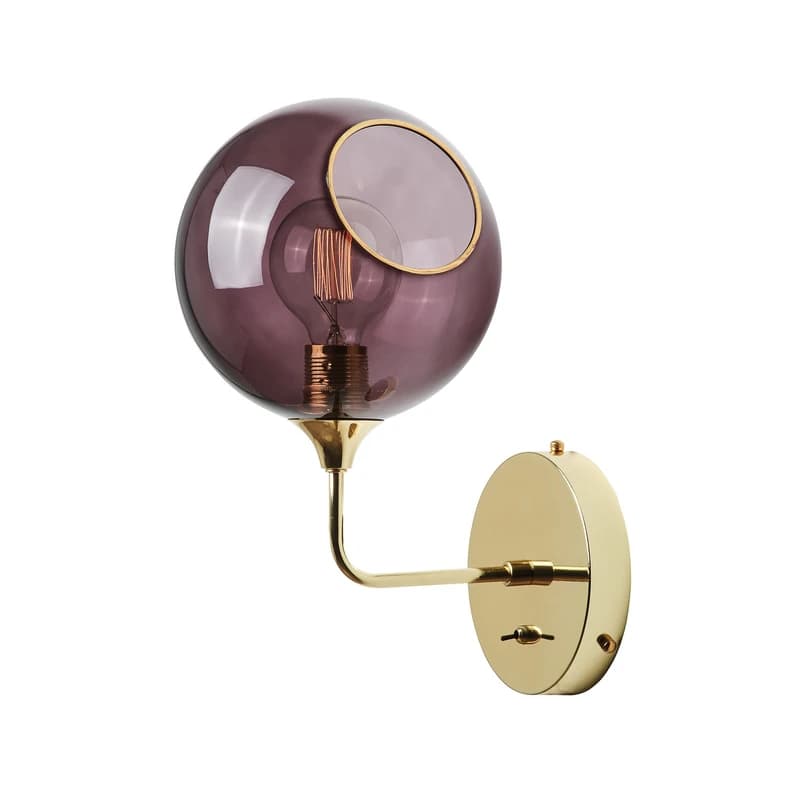 DESIGN BY US - Ballroom The Wall Seinävalaisin 37cm Purple – DESIGN BY US