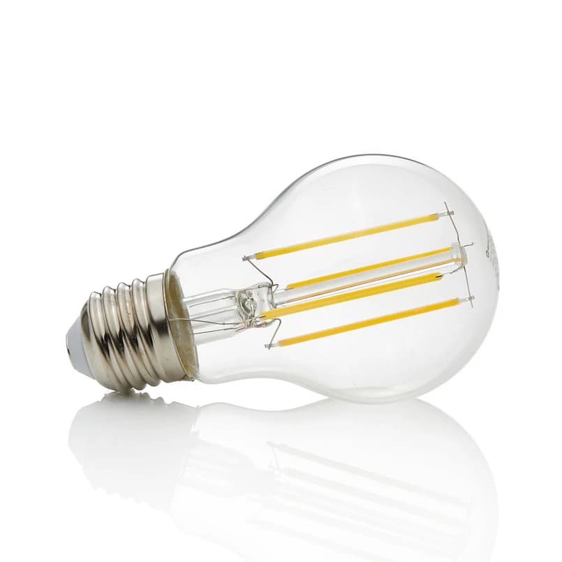 Lindby - Lamppu LED 7W (806lm) Filament E27 Clear – Lindby