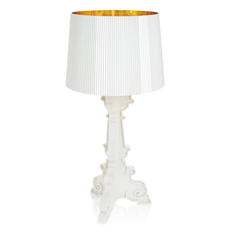 Kartell - Bourgie Pöytävalaisin Valkoinen/Kulta – Kartell