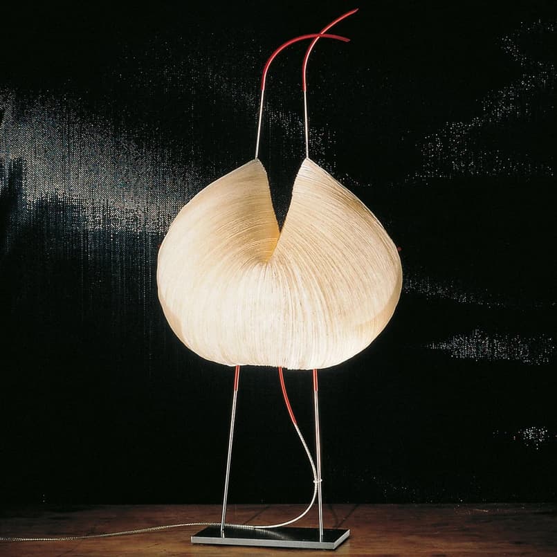 Ingo Maurer - Poul Poul LED-pöytälamppu, beige, korkeus 70 cm – Ingo Maurer