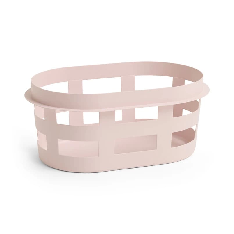 HAY - Basket säilytyskori, vaaleanpunainen muovi, pituus 57 cm – HAY