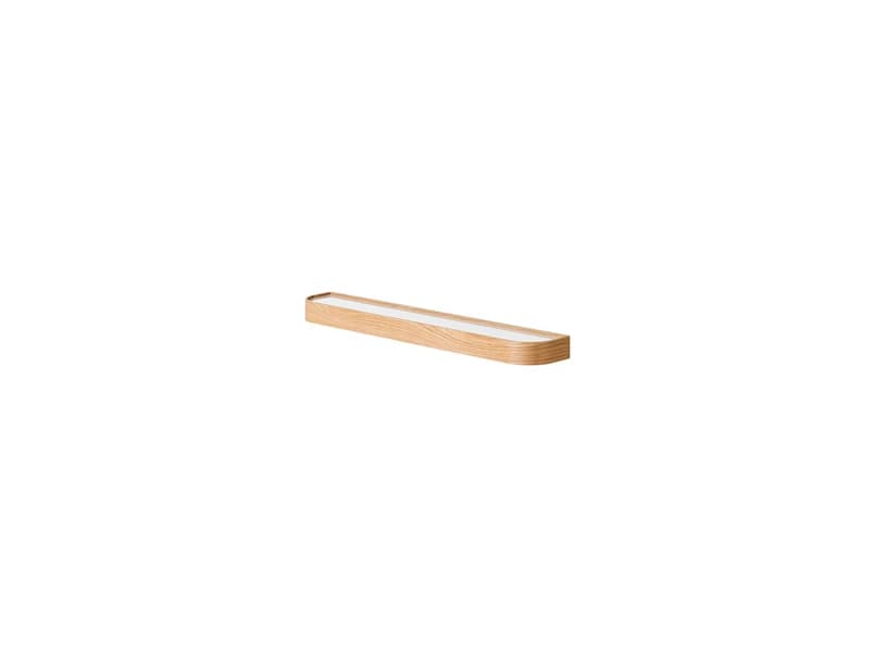 Audo Copenhagen - Epoch seinähylly, vaaleanruskea, 118 cm, puu, koukut Audo – Audo Copenhagen