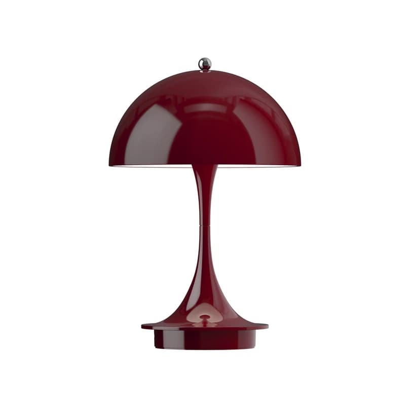 Louis Poulsen - Panthella 160 PORTABLE V3 akkulamppu Opaque Burgundy – Louis Poulsen
