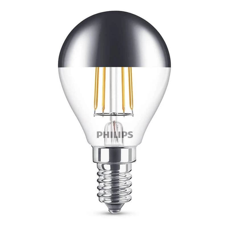 Philips - LED-lamppu 4 W, hehkulamppu, peilipää, E14 – Philips