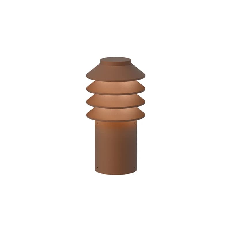 Louis Poulsen - Bysted Garden 25 cm jalka-alusta corten 927 – Louis Poulsen