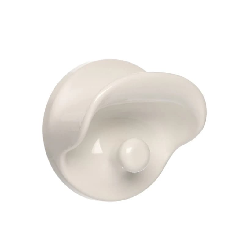 Kartell - Vaatekoukku, Ø 11 cm, valkoinen – Kartell