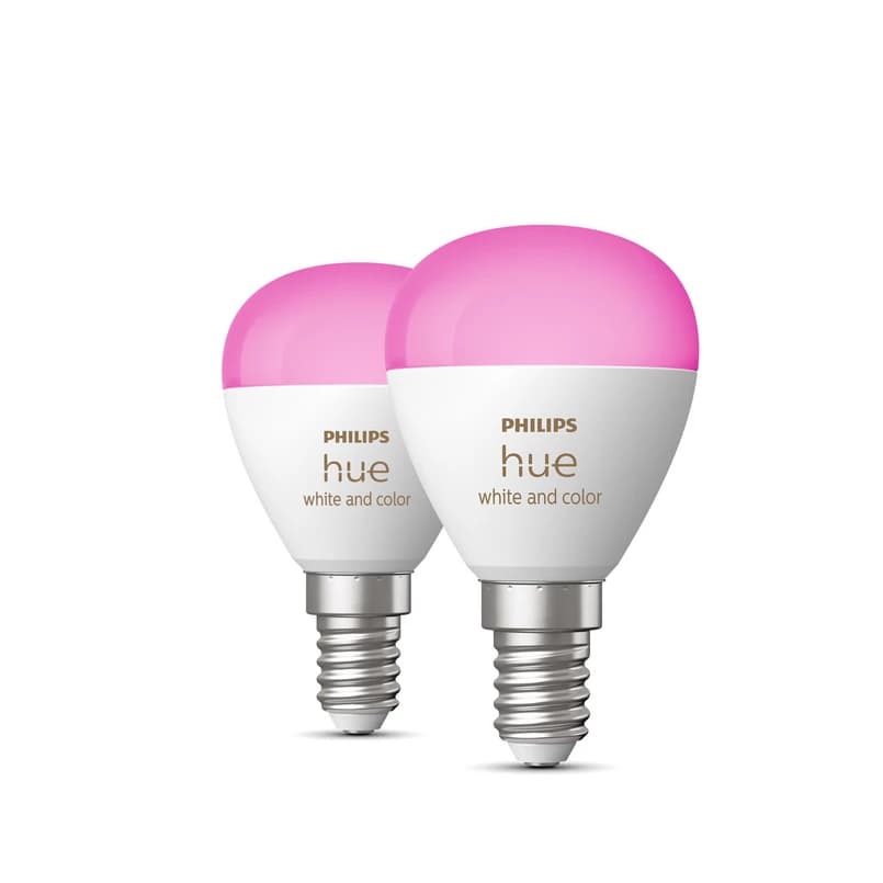 Philips Hue - White&Color Amb. 5,1 W, 2 kpl, E14 – Philips