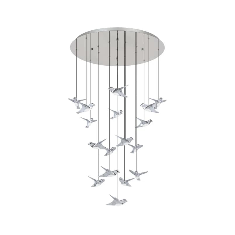 Stars of Light - Paratebueno riippuvalo, kromi, pyöreä EGLO – Stars of Light