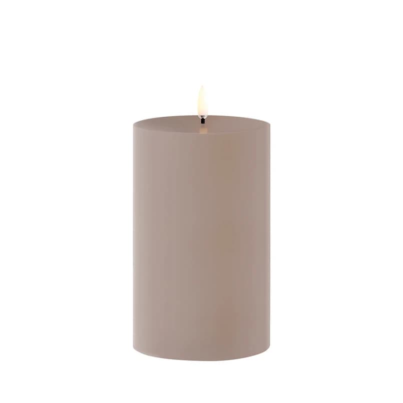 Uyuni Lighting - LED-ulkokynttilä, 15 cm, hiekkakivi – Uyuni Lighting
