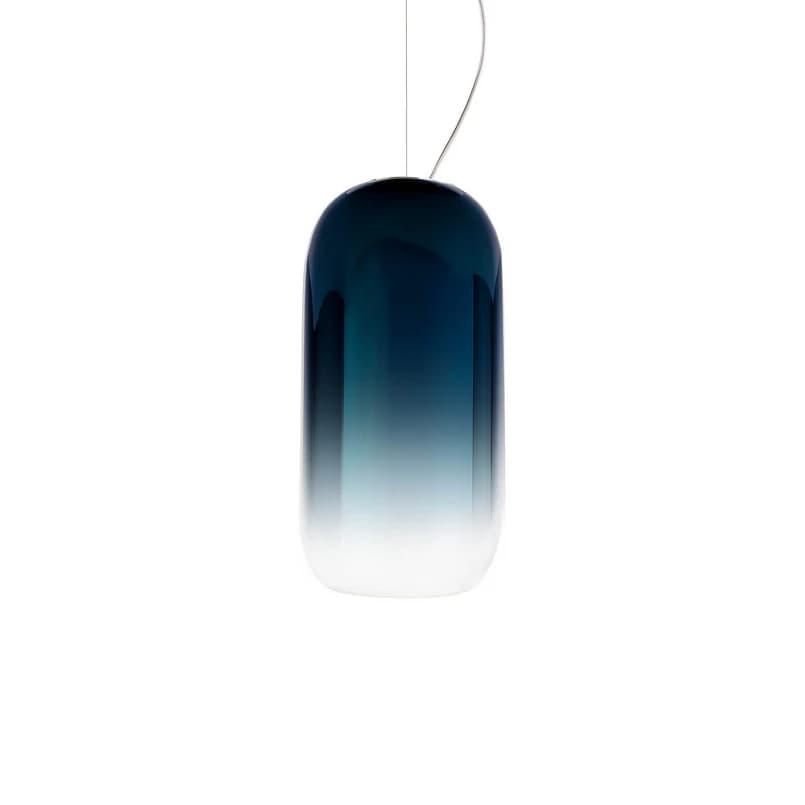 Artemide - Gople Mini Riippuvalaisin Blue Sapphire/Black – Artemide