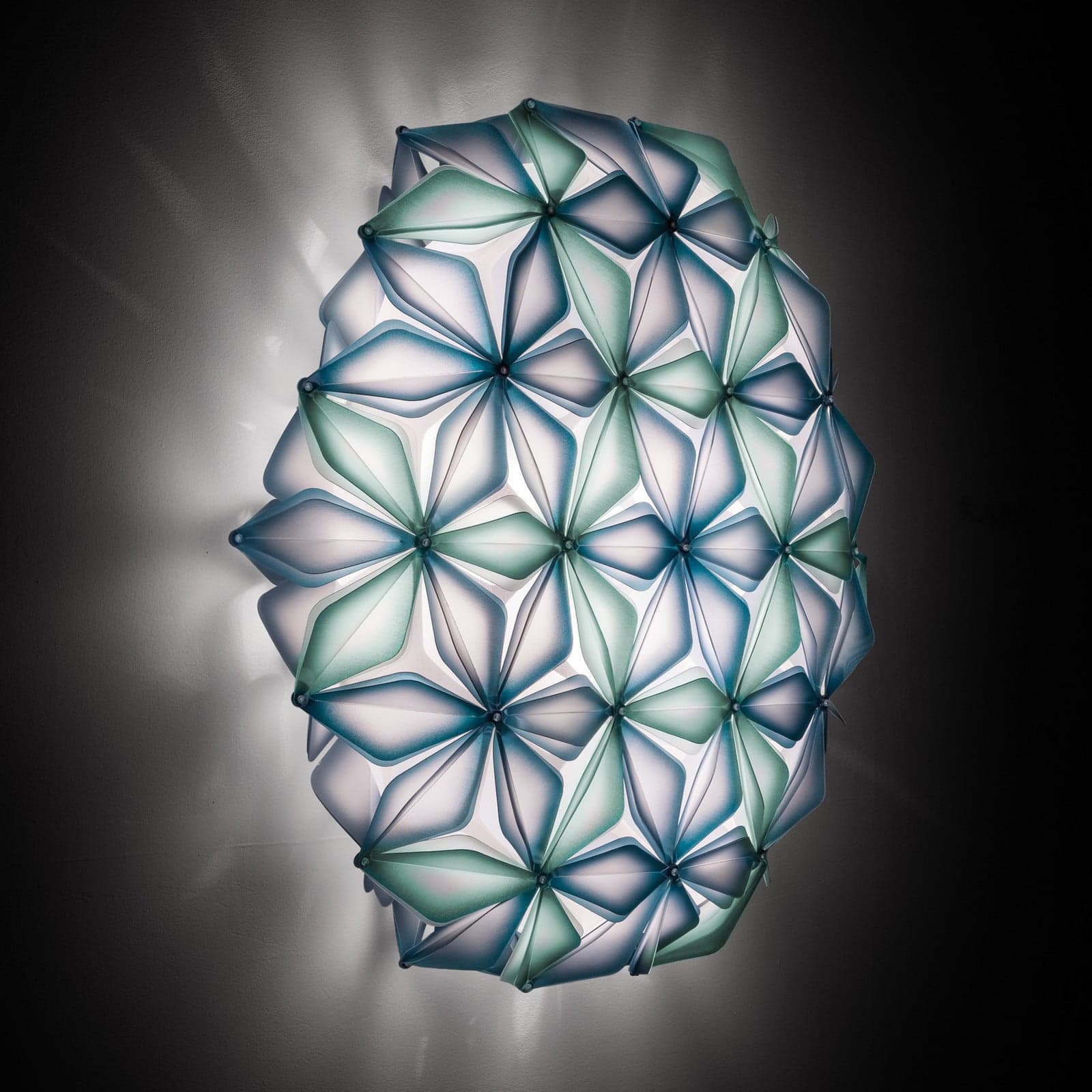 La Vie L kattovalaisin, leveys 71 cm, sininen Slamp - Olohuone - Design - Muovi - Pyöreä – Slamp
