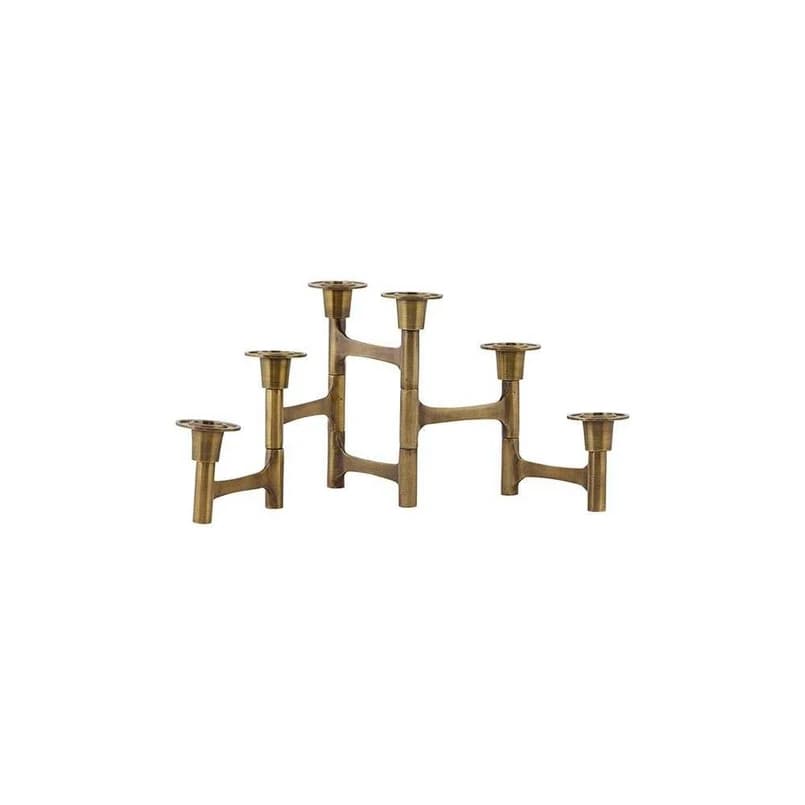 House Doctor - Move 6 Chandelier Kynttilänjalka Brass – House Doctor