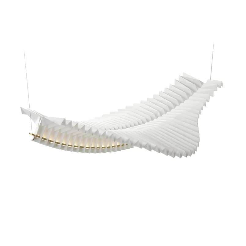 FRANDSEN - Sora Riippuvalaisin Solid Brass/White – FRANDSEN