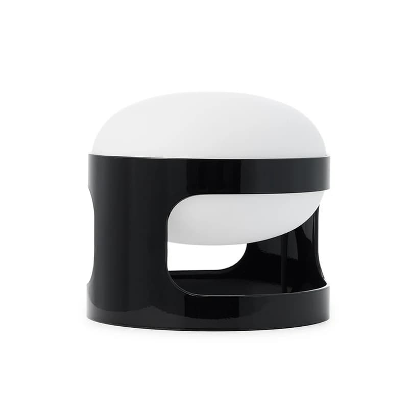 Kartell - KD28 LED-pöytävalaisin, musta, korkeus 23 cm – Kartell