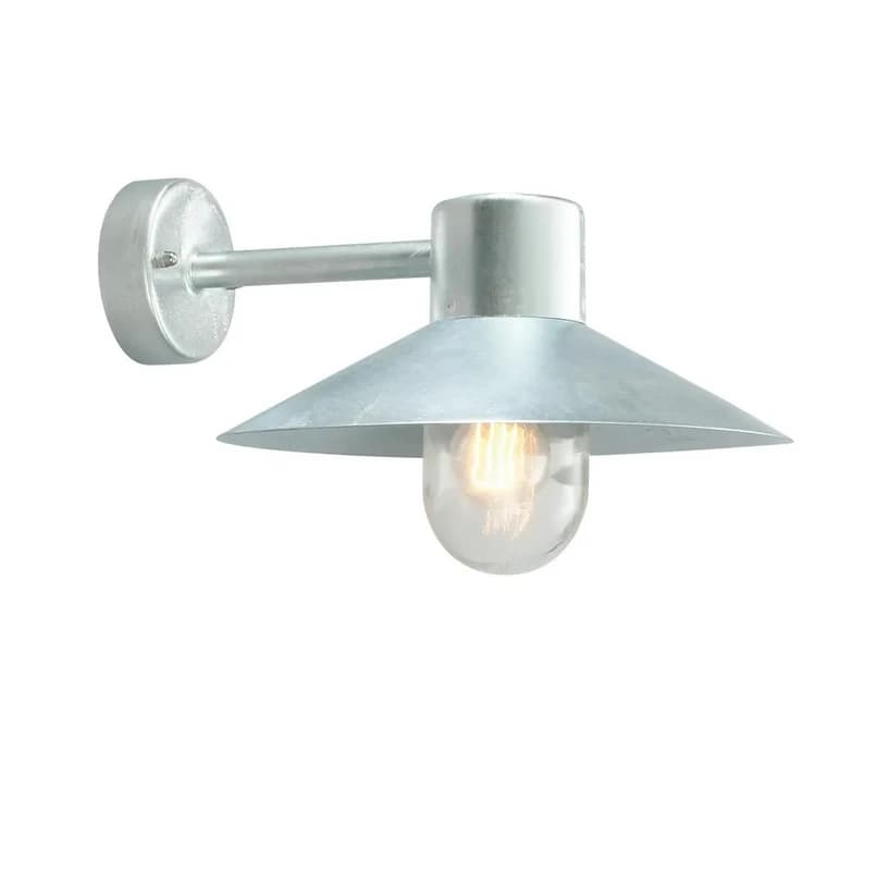 Norlys - Lund Ulko Seinävalaisin Galvanoitu – Norlys