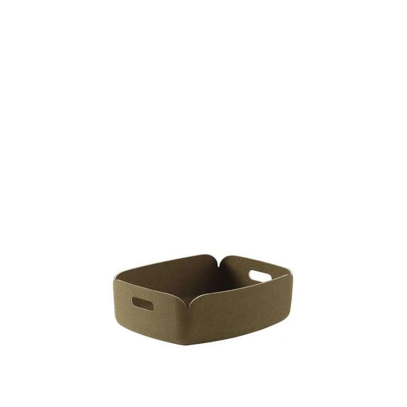 Muuto - Restore Tarjotin 40x31 Brown Green – Muuto