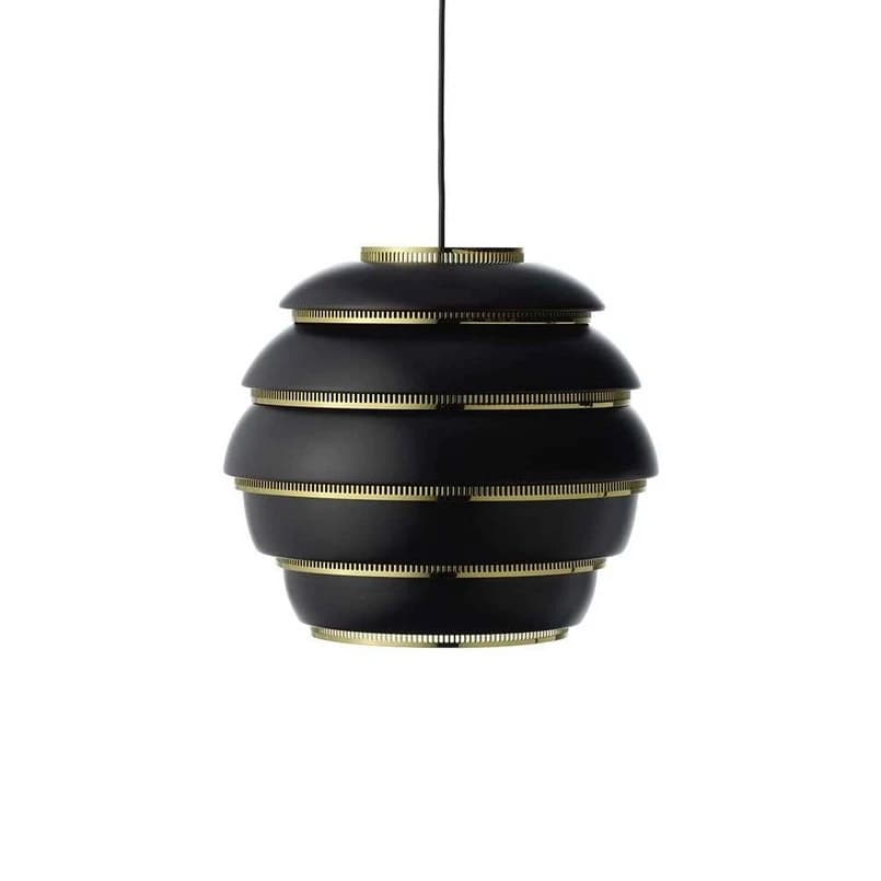 Artek - A331 Beehive Riippuvalaisin Black/Brass – Artek