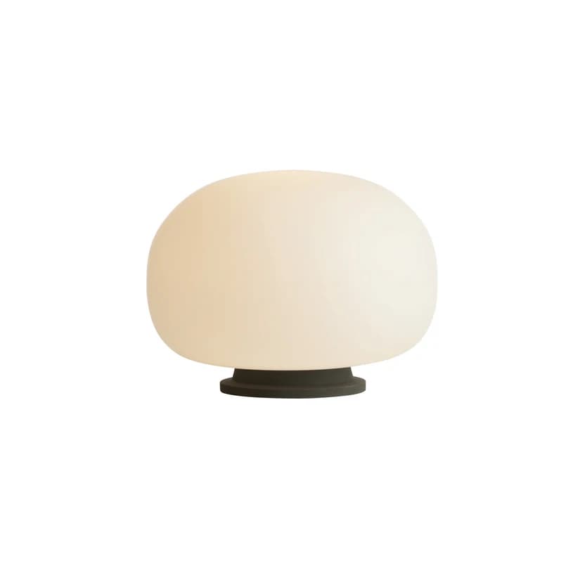 FRANDSEN - Supernate pöytävalaisin Ø28 Opal White/Black – FRANDSEN