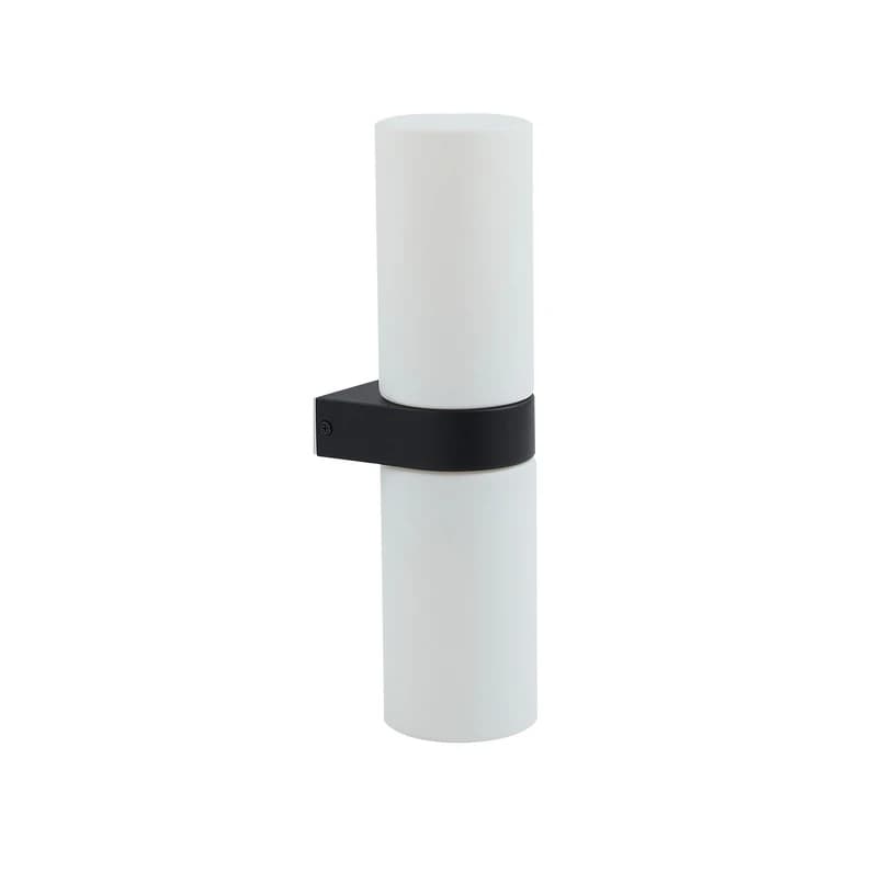 Lucande - Basolo Seinävalaisin H31,5 IP44 Musta – Lucande